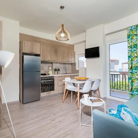 Anemi Blue Apt, Suitable Up To 4, Near The Beach! Apartament
