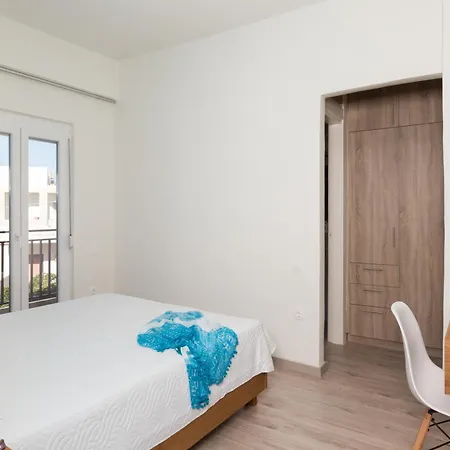 דירה Anemi Blue Apt, Suitable Up To 4, Near The Beach! *