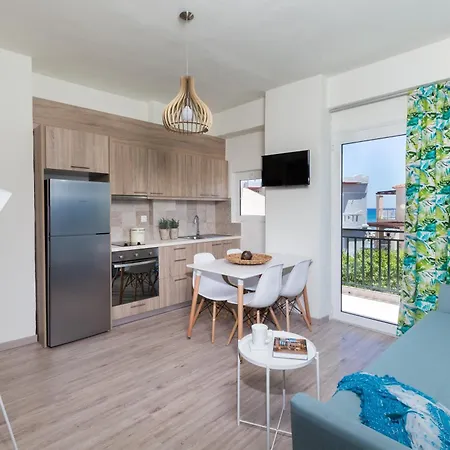 Anemi Blue Apt, Suitable Up To 4, Near The Beach! Rethymno (Crete)